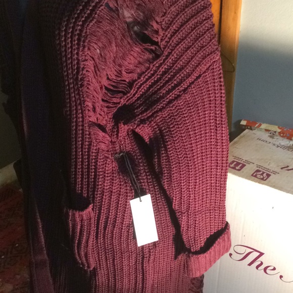 Distressed in Plum - Picture 2 of 5